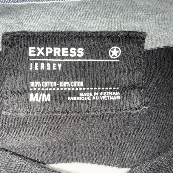 Express Black and Gray Short Sleeve Tee - Picture 2 of 5